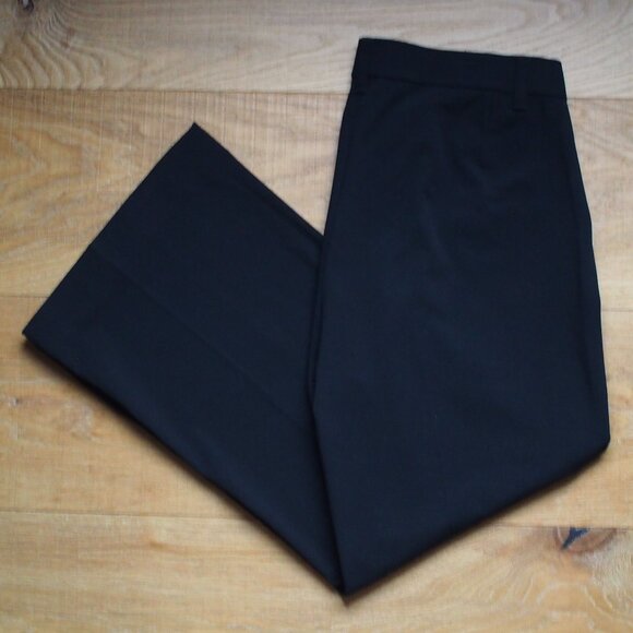 Northern Reflections | Vintage Black Cropped, Smart Stretch Slacks/Trousers - Picture 5 of 7